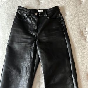 Aritzia Melina leather pants- size 00